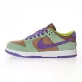 nike dunk low retro pas cher low splicing brown green ugly duckling